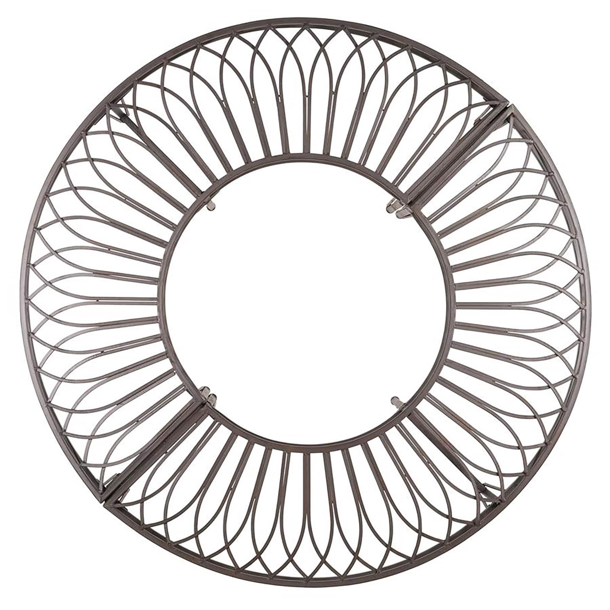 Design Toscano 47" Gothic Roundabout Steel Garden Bench